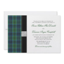 Keith Tartan Wedding Invitation