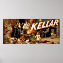 Kellar the Magician Vintage Poster - Paranormal posters
