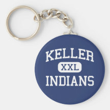Keller - Indians - High School - Keller Texas Keychains