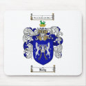 KELLY FAMILY CREST -  KELLY COAT OF ARMS mousepads