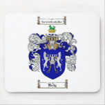 KELLY FAMILY CREST -  KELLY COAT OF ARMS MOUSE PADS