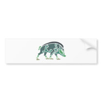 keltischer Eber celtic boar Auto Sticker