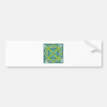 keltisches Quadrat celtic square Auto Aufkleber