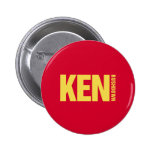 Ken Pinback Buttons