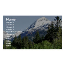 Kenai Fjords National Park Business Card Template