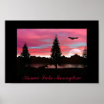 Kenai Lake Moonglow Print