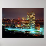 Kendall Square and Boston Skyline, 1967 Posters