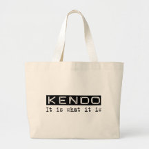 Kendo It Is Canvas Bags