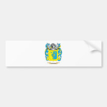 Kenna Coat of Arms (Family Crest) Bumper Stickers