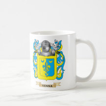 Kenna Coat of Arms (Family Crest) Mug