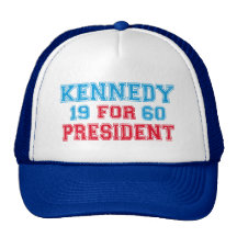 Kennedy 1960 election trucker hat