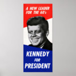Kennedy Campaign Poster posters