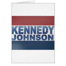 Kennedy Johnson Campaign Cards