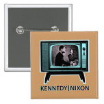 Kennedy Nixon Debate 1960 Pinback Buttons