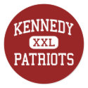 Kennedy - Patriots - Middle - Enfield Connecticut stickers