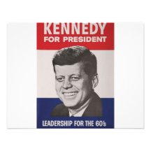 Kennedy Poster Custom Announcements