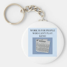 keno player's delight keychains