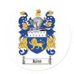 KENT FAMILY CREST -  KENT COAT OF ARMS stickers