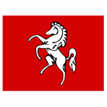 Kent, United Kingdom flag Photo Cut Outs
