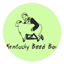 Kentucky Baad Boy Round Sticker