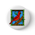 Kentucky Cardinal Pinback Buttons
