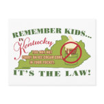 Kentucky Ice Cream Law postcards