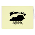 Kentucky Motto - Gettin Lucky cards