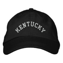 Kentucky State Embroidered Embroidered Hat
