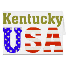 Kentucky USA! Greeting Cards