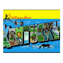 Kentucky Vintage Postcard