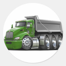 Kenworth T440 Green-Grey Truck Sticker