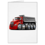 Kenworth T440 Red-Grey Truck Greeting Card