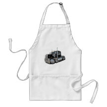 Kenworth w900 Black Truck Aprons