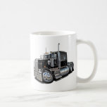 Kenworth w900 Black Truck Coffee Mugs