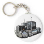 Kenworth w900 Black Truck keychains