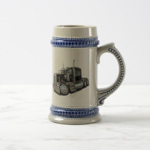 Kenworth w900 Black Truck Mug