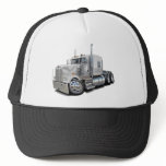 Kenworth w900 White Truck hats