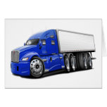 KenworthT700 Blue Truck Greeting Cards