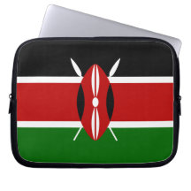 Kenya Flag Computer Sleeves