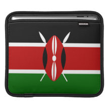 Kenya Flag iPad Sleeves