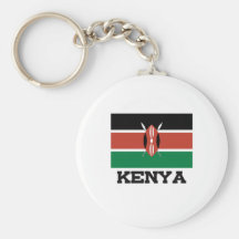 Kenya Flag Keychain