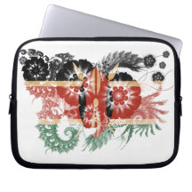 Kenya Flag Laptop Computer Sleeve