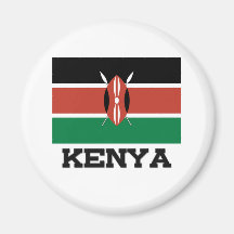 Kenya Flag Magnet