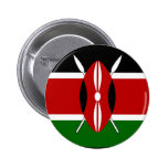 Kenya Flag Shirt Button