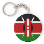 Kenya Flag Shirt keychains