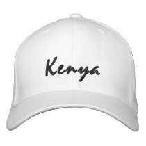 Kenya hat Custom Embroidered Hat