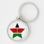 Kenya Star Key Chain