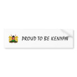 Kenyaarms22, PROUD TO BE KENYAN bumper stickers