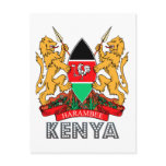 Kenyan Emblem postcards