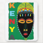 KENYAN MASK MOUSE PADS